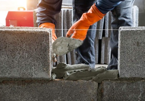 What is the purpose of masonry work?